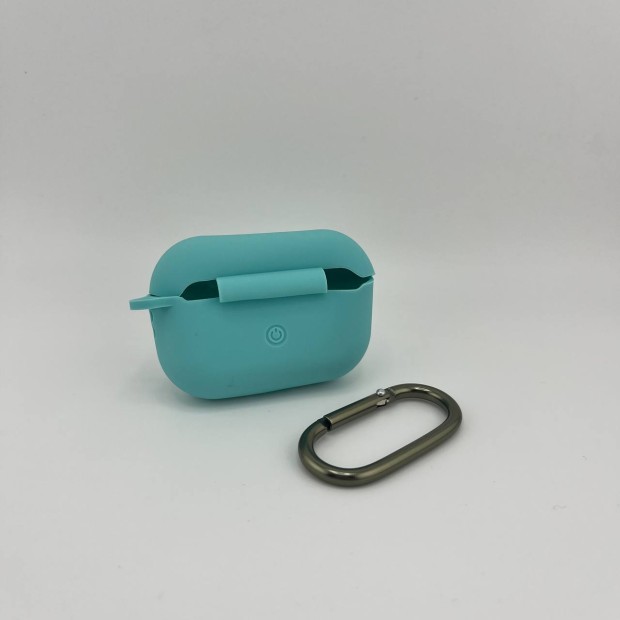 Чохол для навушників Full Silicone Case Apple AirPods Pro 2 (23) (Sea Blue)