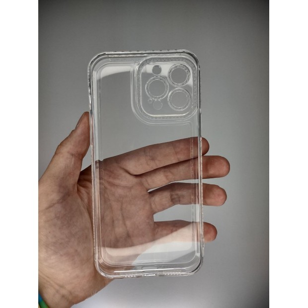 Case silicone Diamond Apple iPhone 13 Pro Max (Transparent)