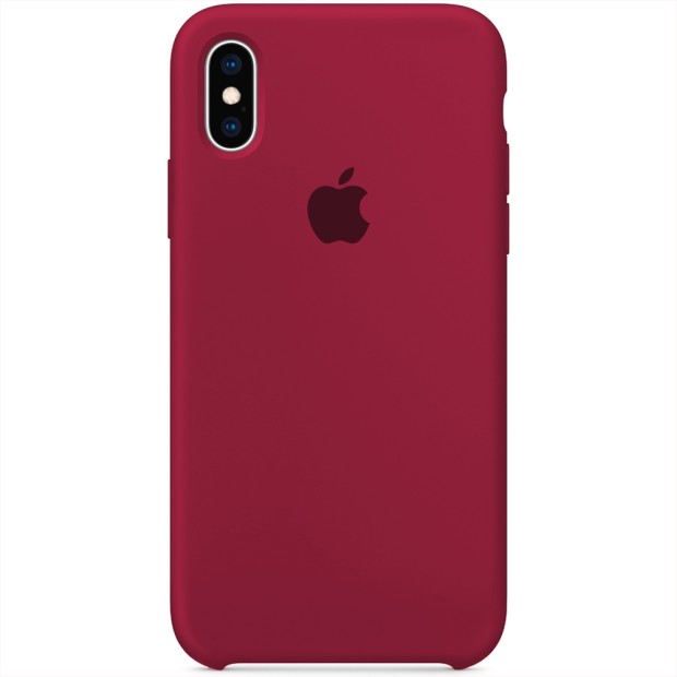 Силикон Original Case Apple iPhone XS Max (04) Rose Red Силикон Original Case Apple iPhone XS Max (04) Rose Red