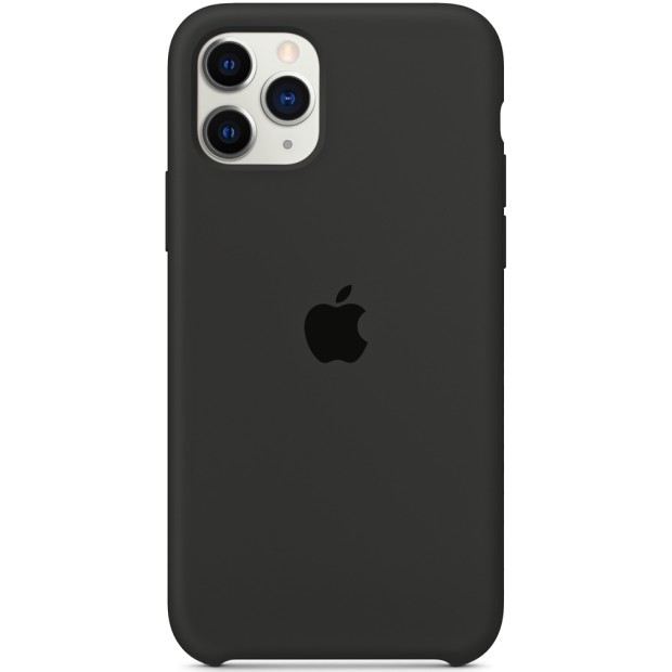Силіконовий оригінальний чохол Apple для iPhone 11 Pro Max (70) Базальтовий сірий