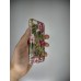 Силикон Glitter Apple iPhone 6 / 6s (Golden Flowers)