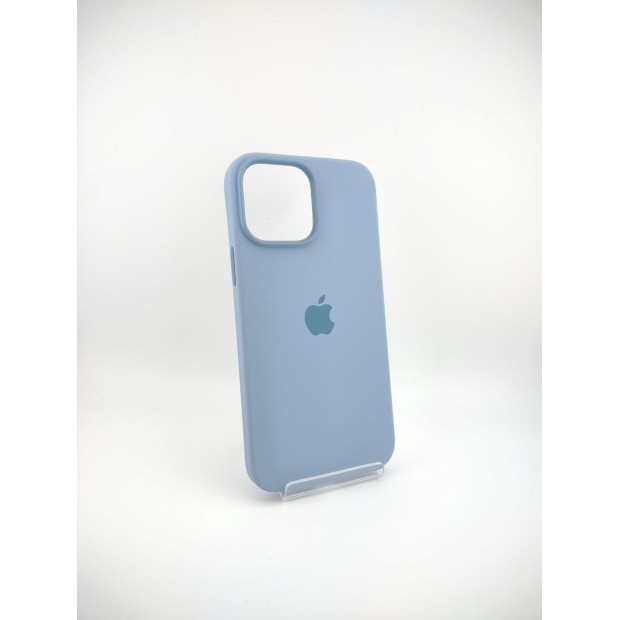 Силіконовий чохол з MagSafe для Apple iPhone 13 Pro Max (Blue Fog)