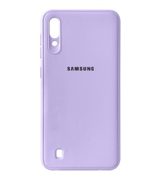 Силіконовий чохол-накладка для Samsung Galaxy M10 (Фіалковий)