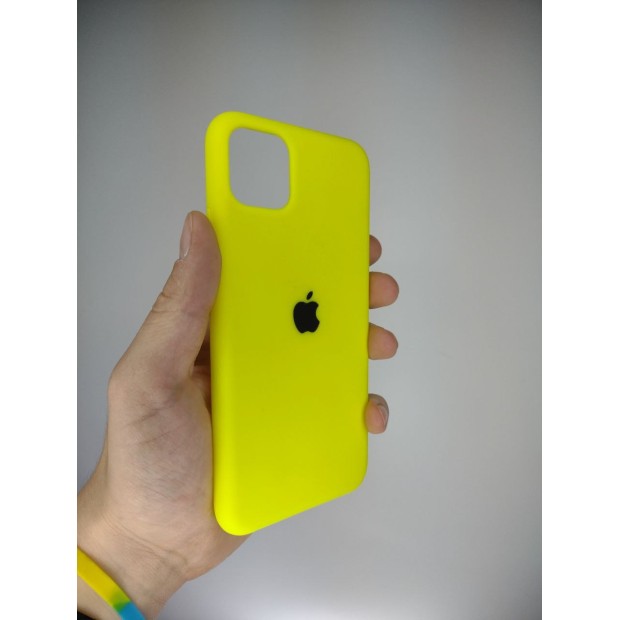 Силіконовий оригінальний чохол Apple для iPhone 11 Pro Max (Лайм)