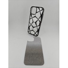 Накладка 3D Prism Metal Apple iPhone 13 / 14 (Black)