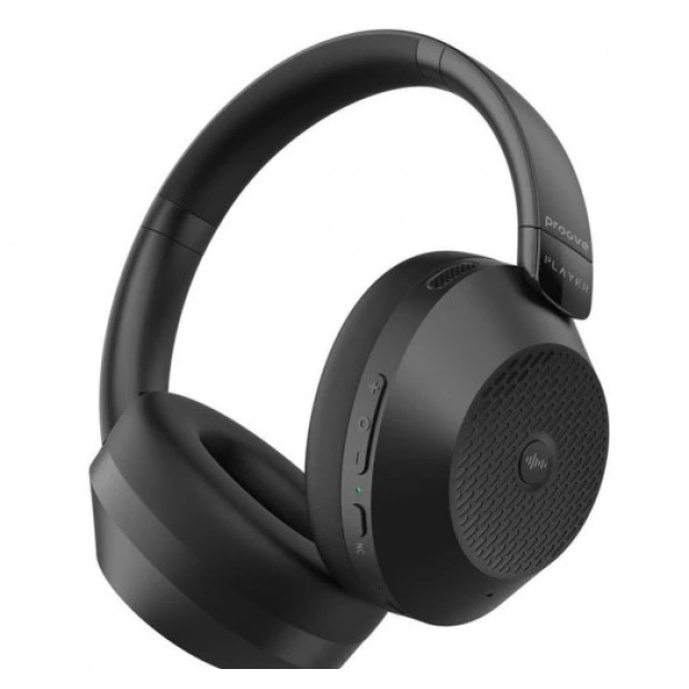 Бездротові накладні навушники-гарнітура Proove Player ANC (Чорні) HPPY00010001 Бездротові накладні навушники-гарнітура Proove Player ANC (Чорні) HPPY00010001