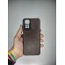 Накладка Leather Case Xiaomi Redmi Note 11 / Note 11S (Коричневый)