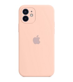 Силіконовий чохол Original RoundCam для Apple iPhone 12 (08) Рожевий Пісок