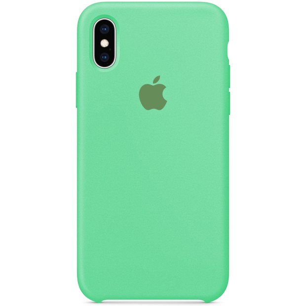 Силикон Original Case Apple iPhone XS Max (49) Aquamarine