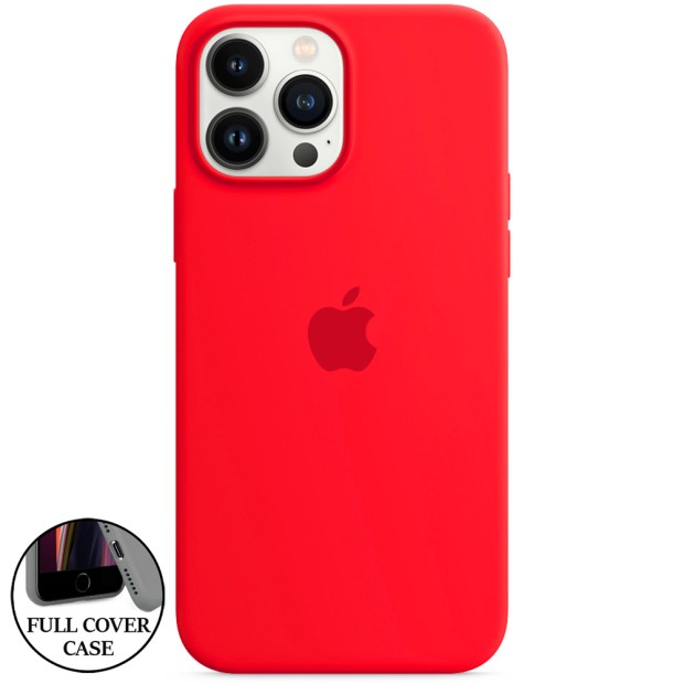 Силикон Original Round Case Apple iPhone 13 Pro Max (05) Product RED