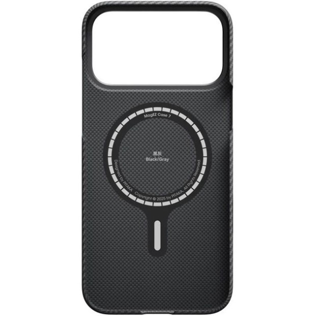 Накладка Pitaka Ultra-Slim Twill Apple iPhone 17 Air (Black / Grey)