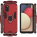 Red Ring Armor Case for Samsung Galaxy A02S (2020)