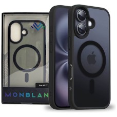 Накладка Monblan Magnetic Matte Magsafe Apple iPhone 17 (Black)