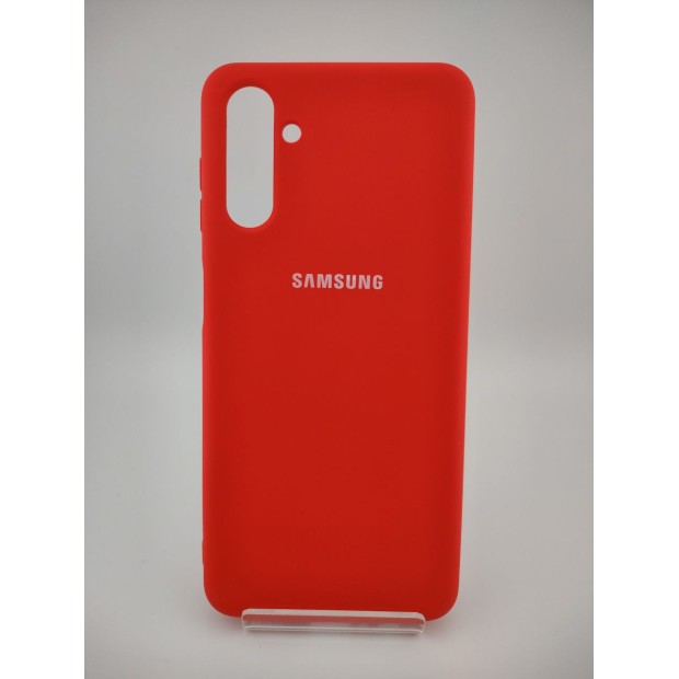 Силіконовий оригінальний чохол 360 з логотипом для Samsung Galaxy A13 5G (червоний)