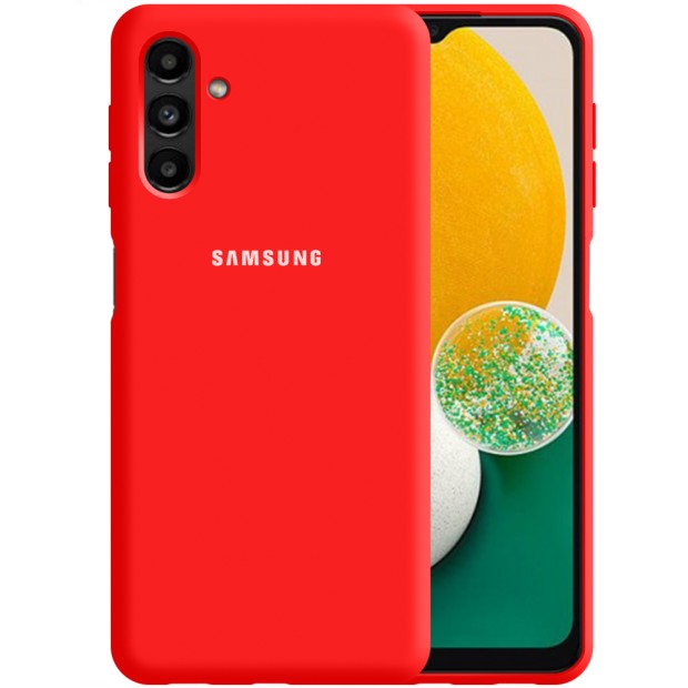 Силикон Original 360 Case Logo Samsung Galaxy A13 5G (Красный)