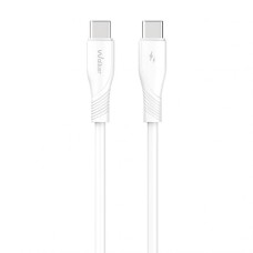 USB-кабель Walker C585 60W (1m) (Type-C - Type-C) (Белый)