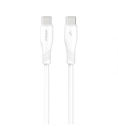 USB-кабель Walker Soft Silicone C585 60W (1m) (Type-C - Type-C) (Білий) USB-кабель Walker Soft Silicone C585 60W (1m) (Type-C - Type-C) (Білий)