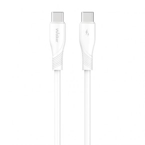USB-кабель Walker C585 60W (1m) (Type-C - Type-C) (Белый)