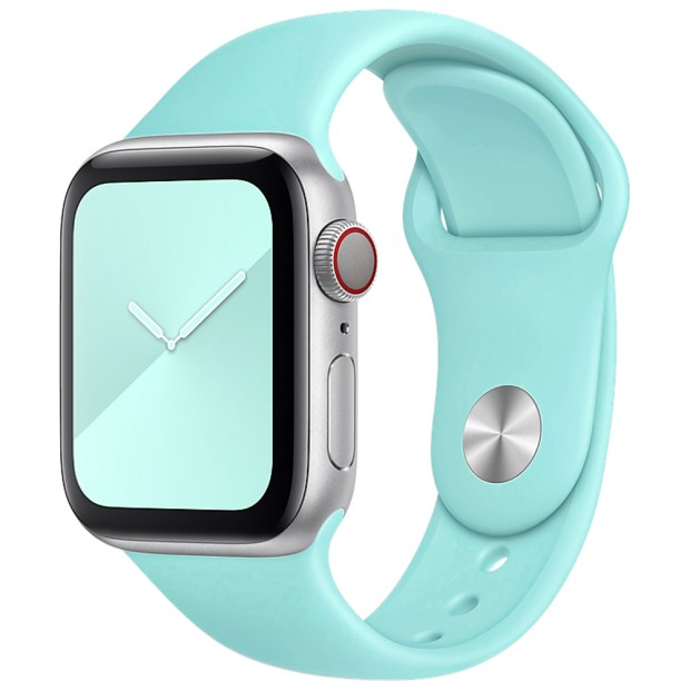 Ремешок Apple Watch Silicone 42 / 44 / 45 / 49mm (23) Sea Blue