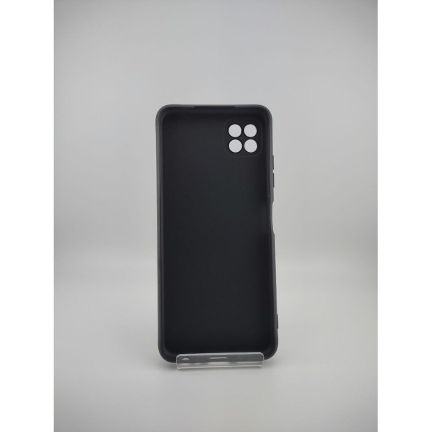 Силикон Graphite Samsung Galaxy A22 5G (ShutCam) (Чёрный)