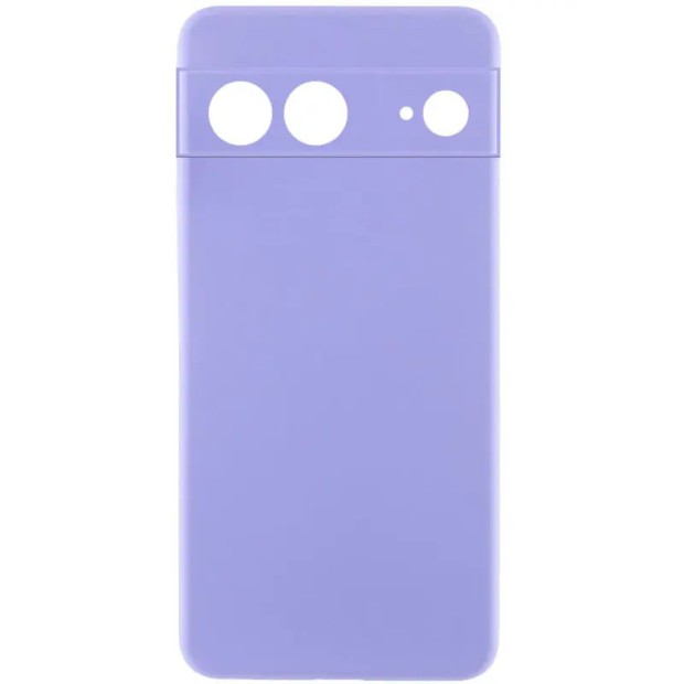 Силикон Original Case Google Pixel 8 (ShutCam) (Фиалковый)