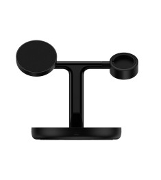 Бездротовий зарядний пристрій Baseus Swan Magnetic WXTE000101 3in1 20W (Чорний)