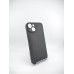 Чохол силіконовий графітовий для Apple iPhone 14 (чорний)