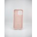 Чехол Silicone Case with MagSafe Apple iPhone 14 Pro Max (Chalk Pink)