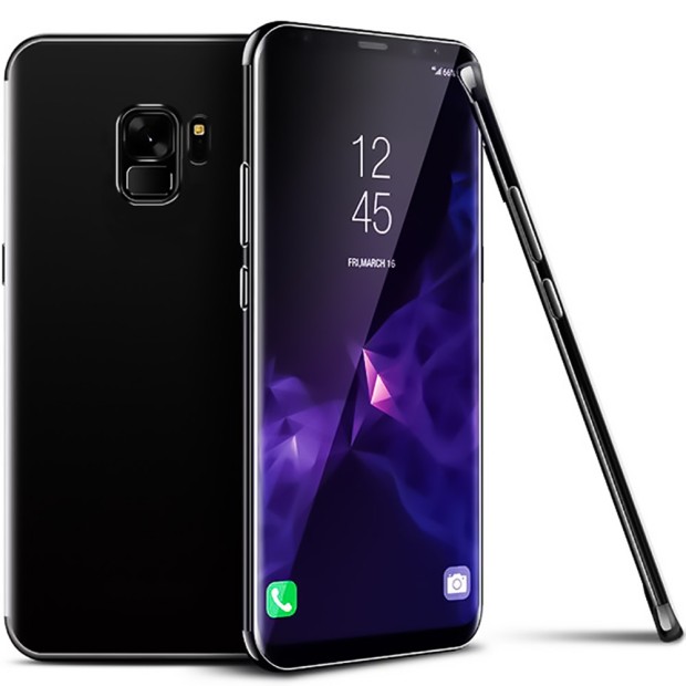 Силикон UMKU Line Samsung Galaxy S9 (чёрный)