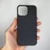 Чехол-накладка Carbon MagSafe для Apple iPhone 13 Pro Max (Чёрный)