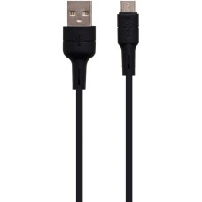 USB-кабель Borofone Silicone BX30 (MicroUSB) (Чёрный)