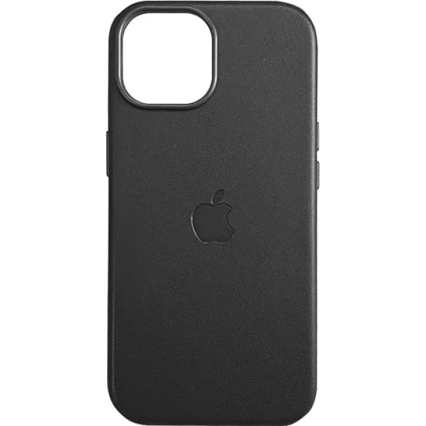 Чохол Leather Case з MagSafe для Apple IPhone 15 Pro Max (Чорний)