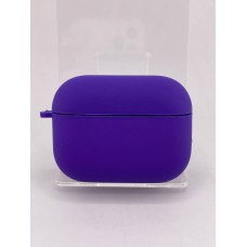Чохол для навушників Full Silicone Case with Microfiber Apple AirPods Pro 3 (02) Ultra Violet
