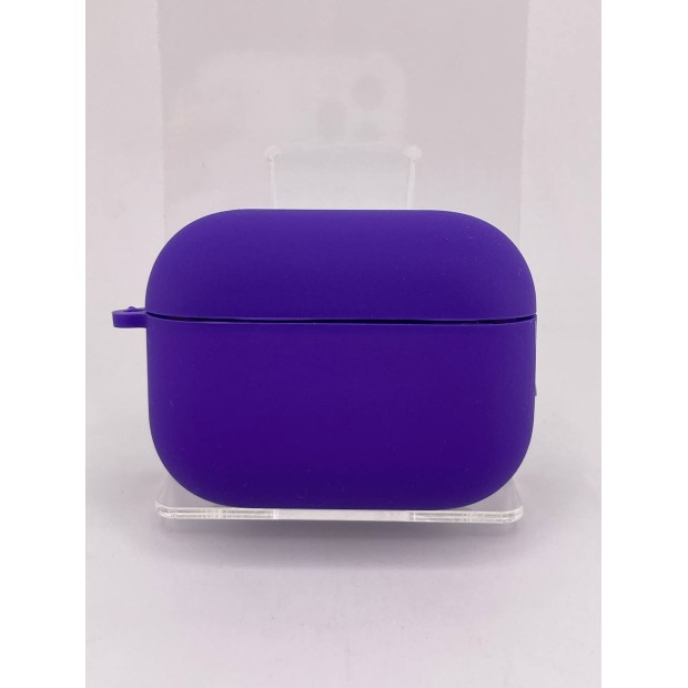 Чехол для наушников Full Silicone Case with Microfiber Apple AirPods Pro 3 (02) Ultra Violet Чехол для наушников Full Silicone Case with Microfiber Apple AirPods Pro 3 (02) Ultra Violet