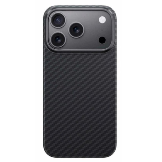Чехол-накладка Carbon2 MagSafe для Apple iPhone 17 Pro Max (Чёрный)