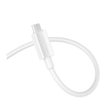 USB-кабель Hoco X107 2.4A (MicroUSB) (Белый)