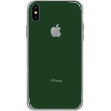 Силіконовий чохол Zefir для Apple iPhone Xs Max (Темно-зелений)