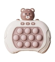Портативна гра Speed Push Game Bear (коричнева)