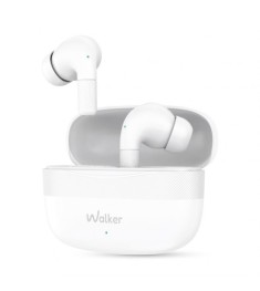 Бездротові вакуумні навушники-гарнітура Walker WTS-39 ENC (Білі)