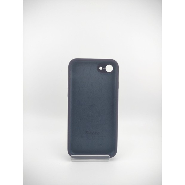 Силіконовий чохол Original Square RoundCam для Apple iPhone 7  /  8  /  SE (2020) Колір: Баклажан