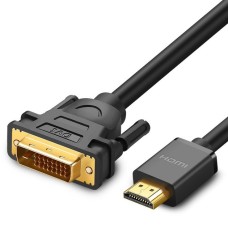 Кабель UGREEN HD106 HDMI - DVI (1.5m) (Black)