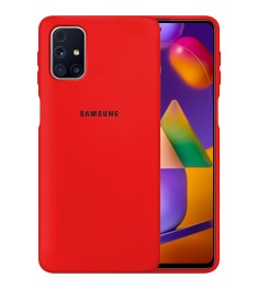 Силіконовий чохол Original 360 з логотипом для Samsung Galaxy M31S (2020) (Черво.. Силіконовий чохол Original 360 з логотипом для Samsung Galaxy M31S (2020) (Черво..