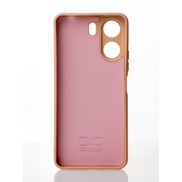 Силіконовий чохол Original Xiaomi Redmi 13C  /  Poco C65  /  Poco M6 (ShutCam) (Персиковий)