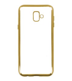 Силикон UMKU Line Samsung Galaxy J6 Plus (2018) J610 (Золотой)