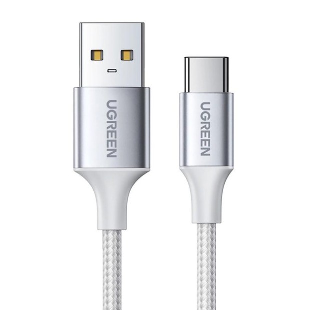 USB-кабель UGREEN US288 3A (1м) (Type-C) (Білий)