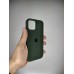 Силікон Original Round Case Apple iPhone 12  /  12 Pro (69) Atrovirens