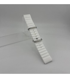 Ремінець для смарт-годинника універсальний Ocean Band 20мм (Білий)
