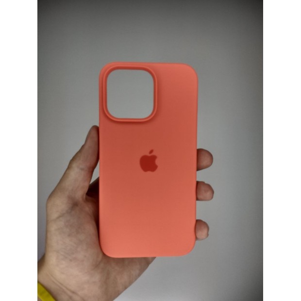Силіконовий чохол Original Round для Apple iPhone 13 Pro (рожевий цитрус)