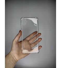 Силікон 6D Samsung Galaxy A04 (ShutCam) (Прозорий)