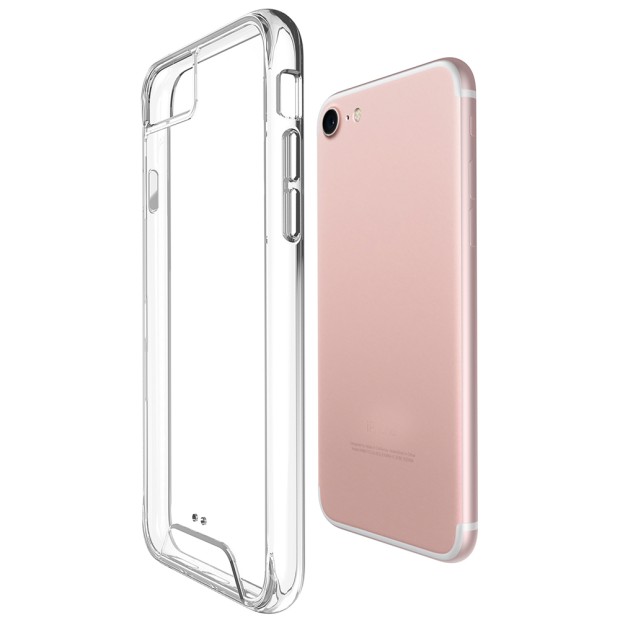 Силикон Space Case Apple iPhone 7 / 8 / SE (Прозрачный)